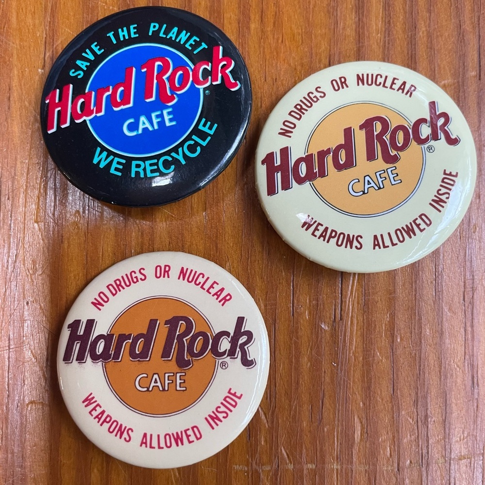 Hard Rock Cafe Pins bundle